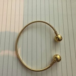 Solari Bead Bracelet i. 18K Yellow Gold with Gold Domes